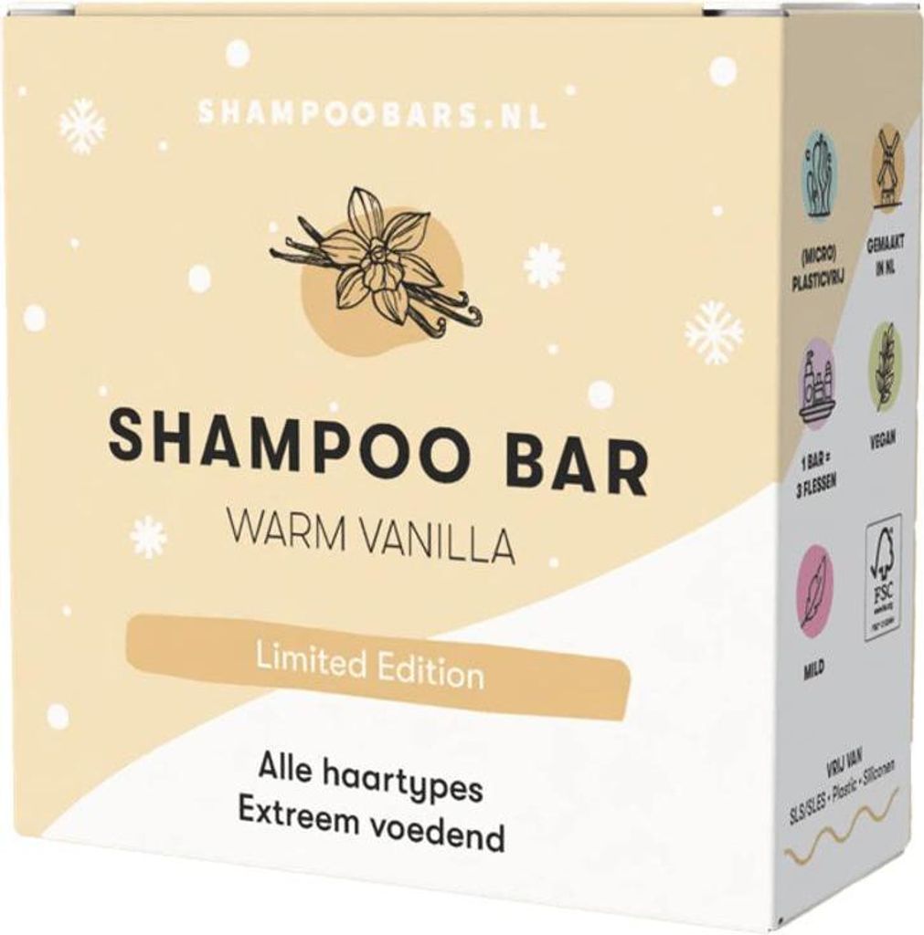 ShampooBars Shampoo Bar Warm Vanilla 60 g