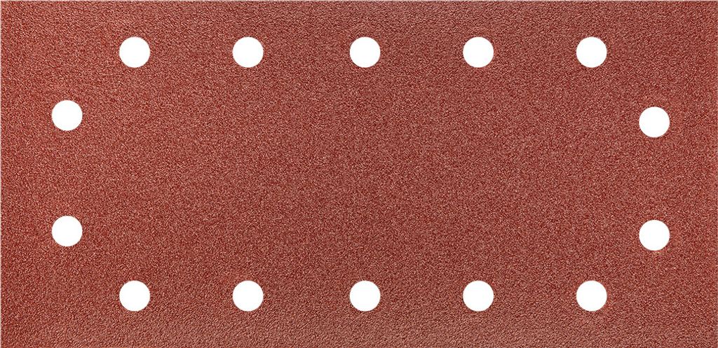 GRAPHITE Klett-Schleifpapier mit Klettunterlage 115x230 mm/93x185 mm, Körnung 40/60/80/100/120/180/240, 5 Stück K 100
