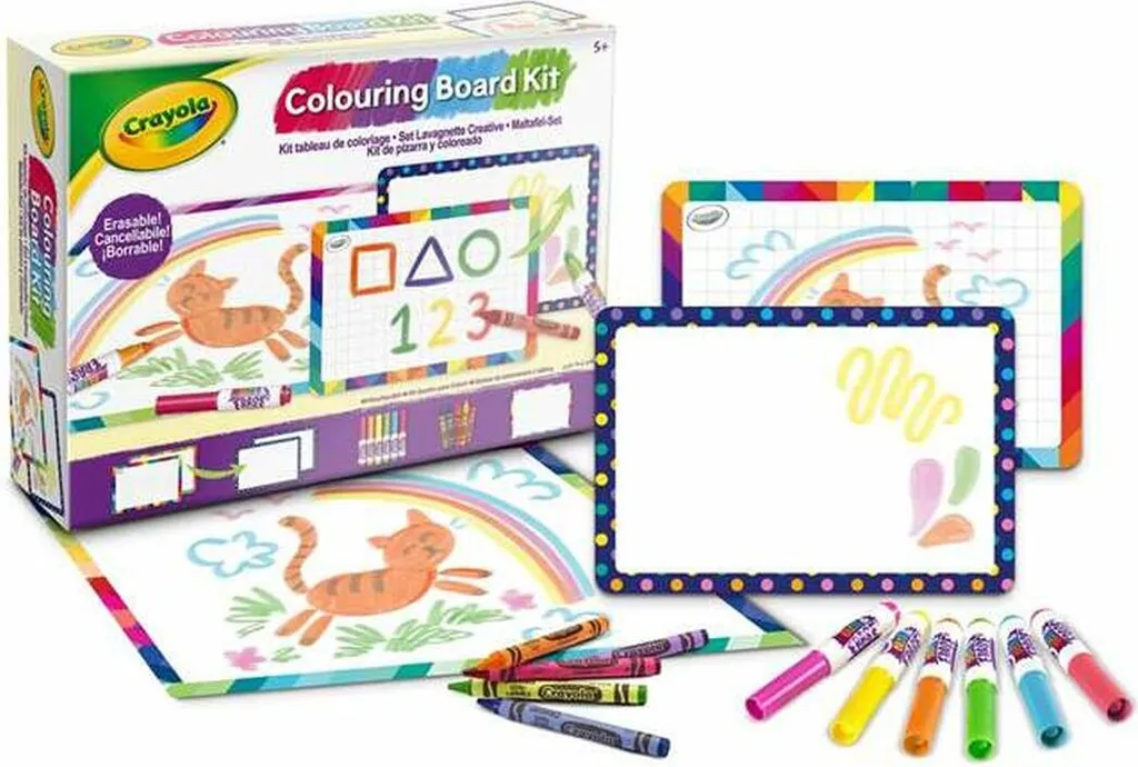 Lavagna Magnetica Crayola per Bambini: Disegna, Cancella e Divertiti!