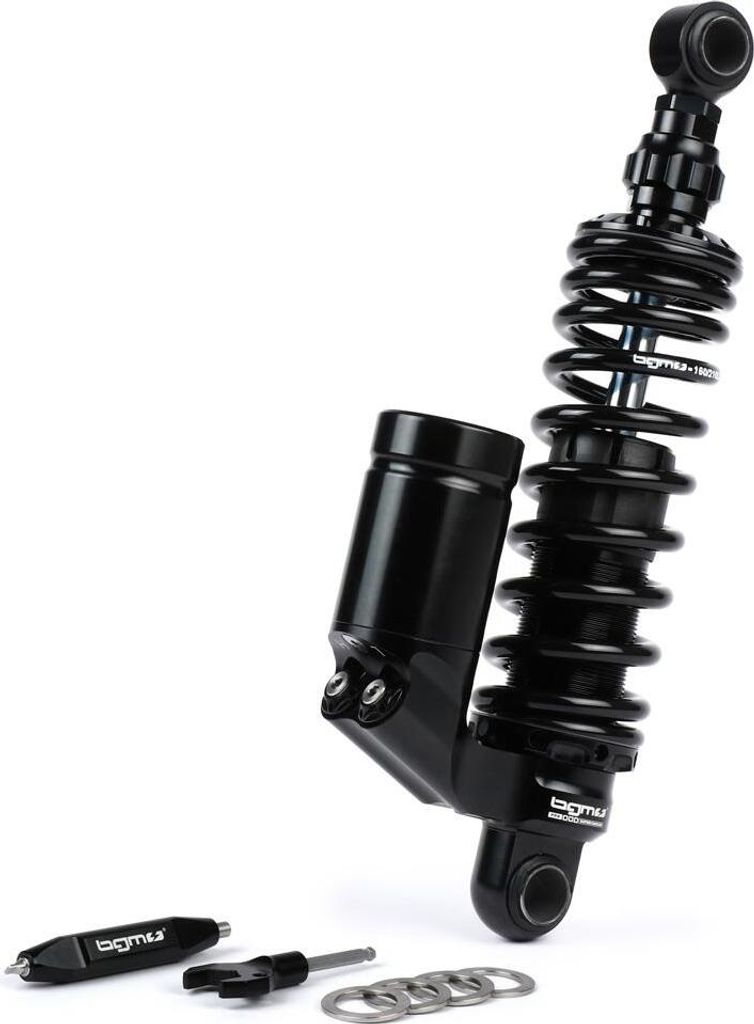 Stoßdämpfer BGM 300mm-310mm schwarz hinten für Lambretta LI Produktbild 