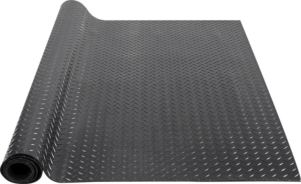 Tapis de sol pour salle de sport et garage 4625 x 1236 mm robuste SBR