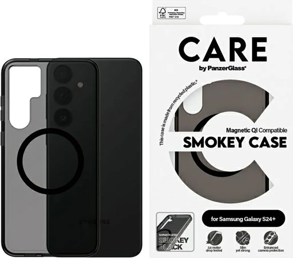 Cover Elegante Samsung Galaxy S24+ Care by PanzerGlass Zarne