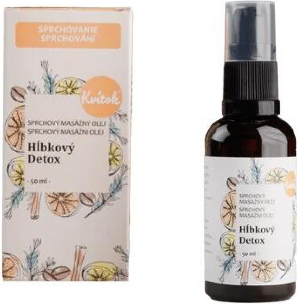 Kvitok Dusch-Anticellulite-Massageöl Tiefen-Detox 50 ml