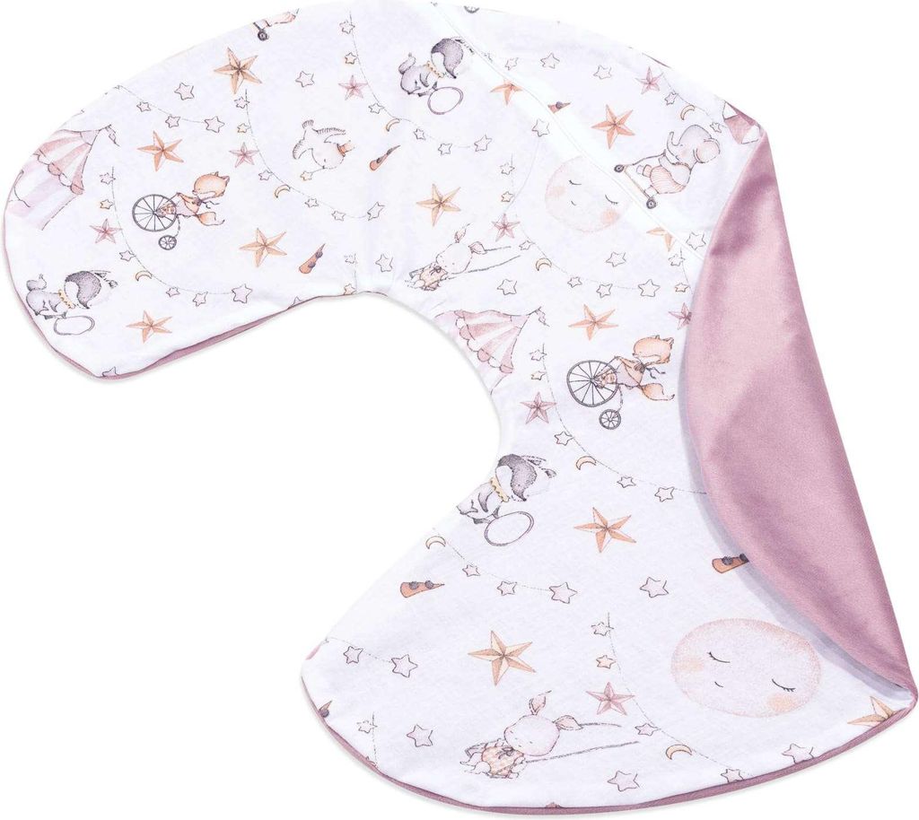 Candy Circus & Heather Soft Velvet Kissenbezug für Stillkissen