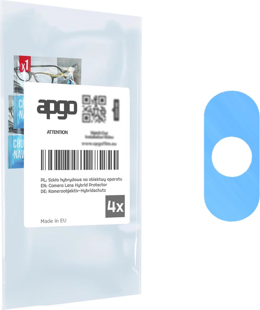 apgo 4 Stück Linsenschutz Kamera Schutzglas für Xiaomi Redmi 5 Plus (Redmi Note 5) Kameraschutz, 9H Kameraobjektiv Camera Lens Protector