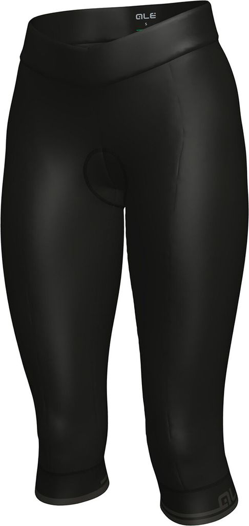 Alé 3/4 lange Fahrradhose ohne Träger - CLASSICO 3/4 LADY - Schwarz S