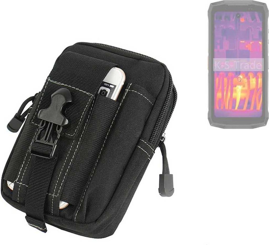K-S-Trade Gürtel Tasche kompatibel mit Ulefone Armor Mini 20 Pro Gürteltasche Holster Schutz Hülle Handy Hülle Smartphone outdoor Handy-Hülle