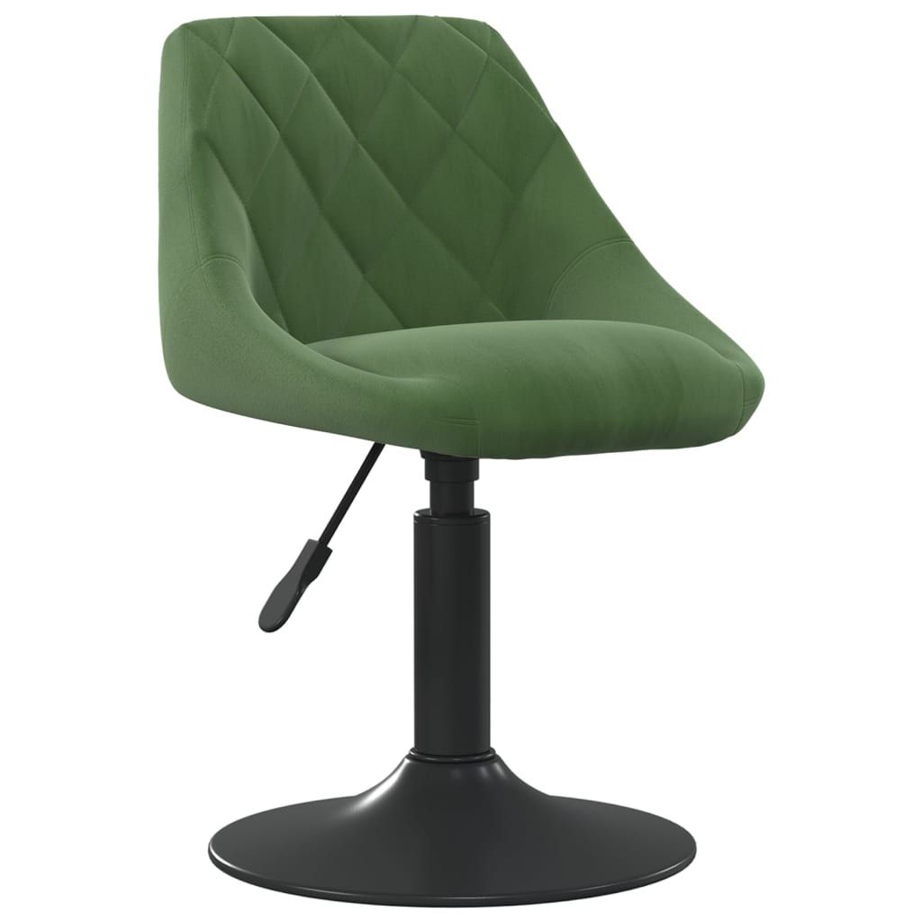 BEI CLORIS® Luxus Barhocker Dunkelgrün Samt Produktbild 