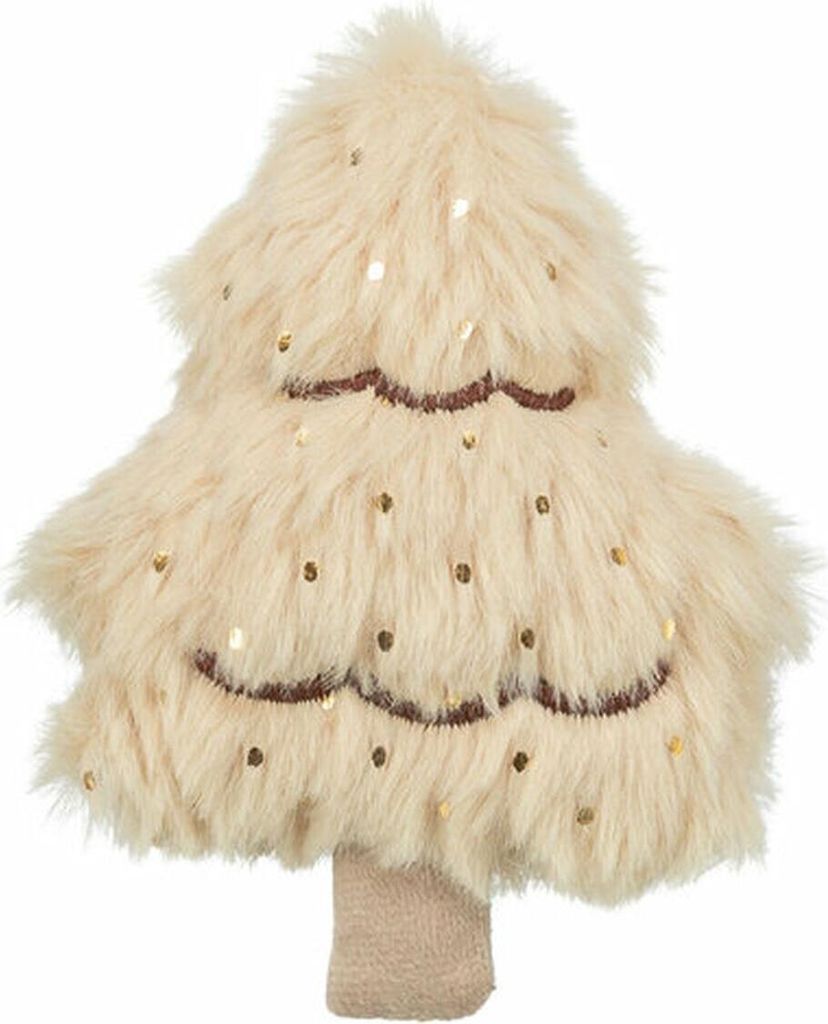 Kuscheltier für Hunde Trixie Beige Polyester Weihnachten Tanne 9,5 cm