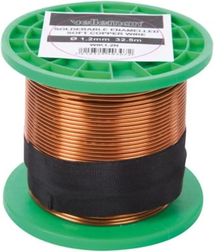 Fil de cuivre émaillé Ø1,2mm pour enroulement et inductances 32,5m