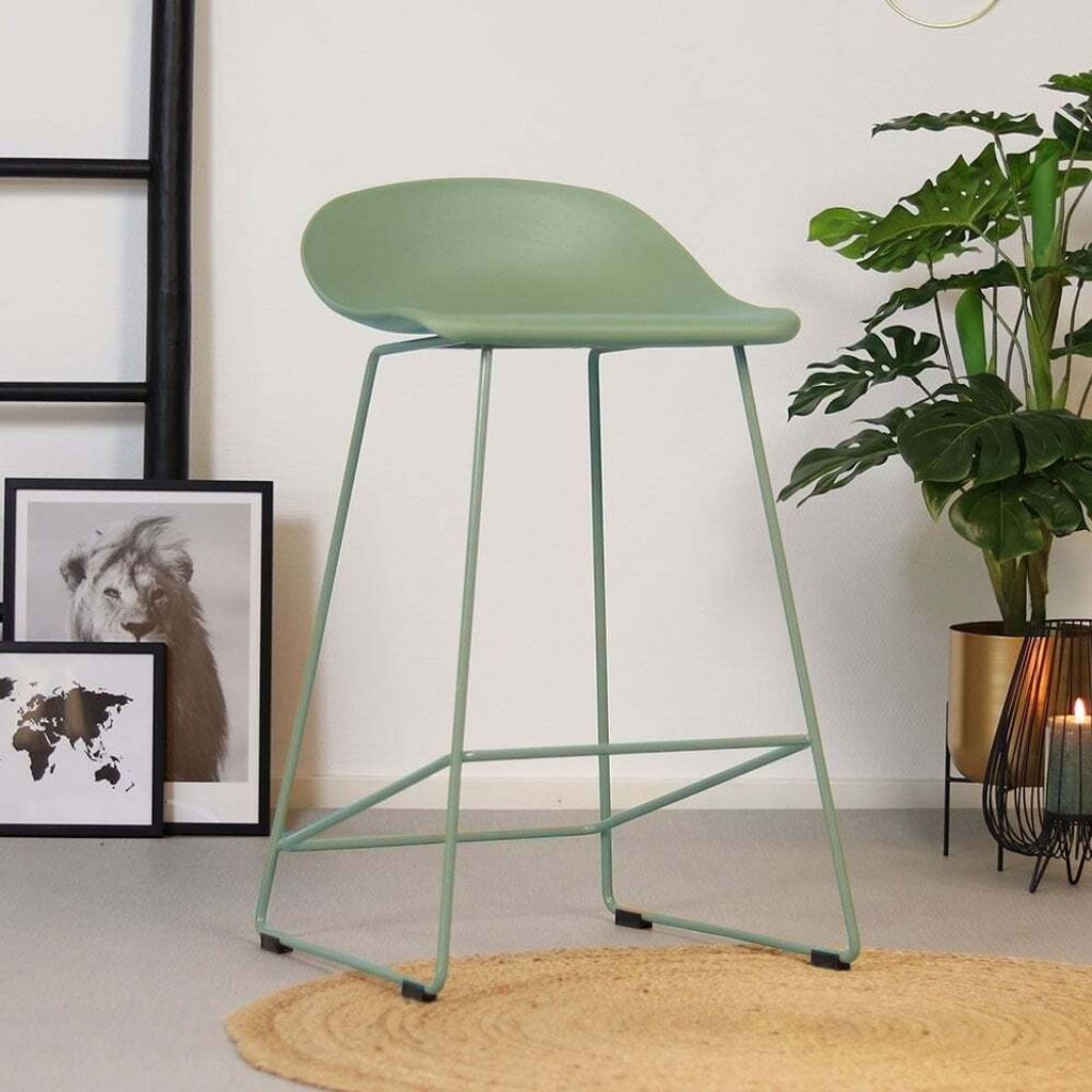 Bronx71 Barhocker Ellen skandinavisches Design grün 66 cm