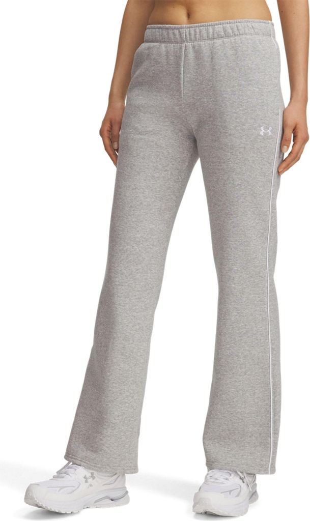 Under Armour Rival Flc Piped Pant Damen Mod Gray Light Heather M