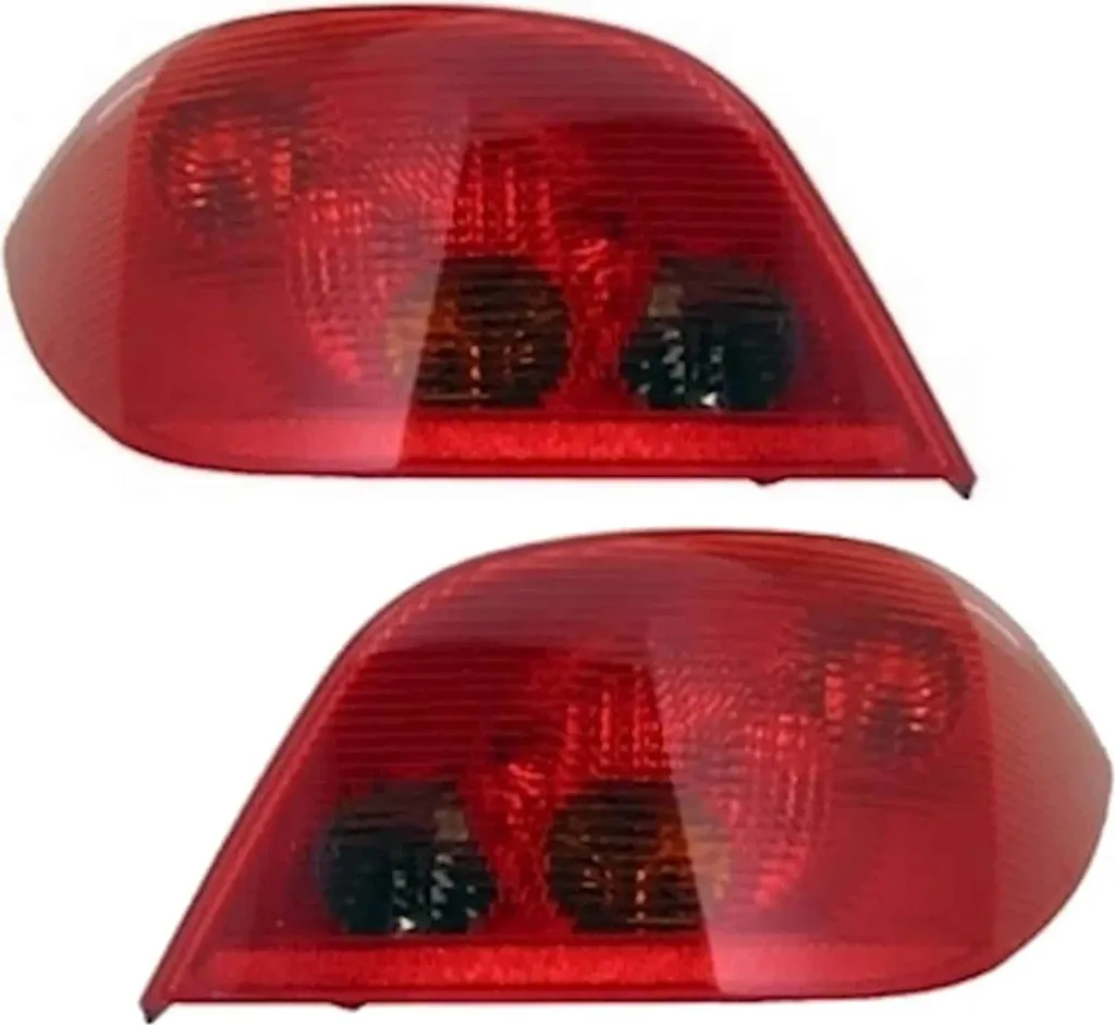 Paire de feux arrière de signalisation Peugeot 307 berline 2000 à 2005