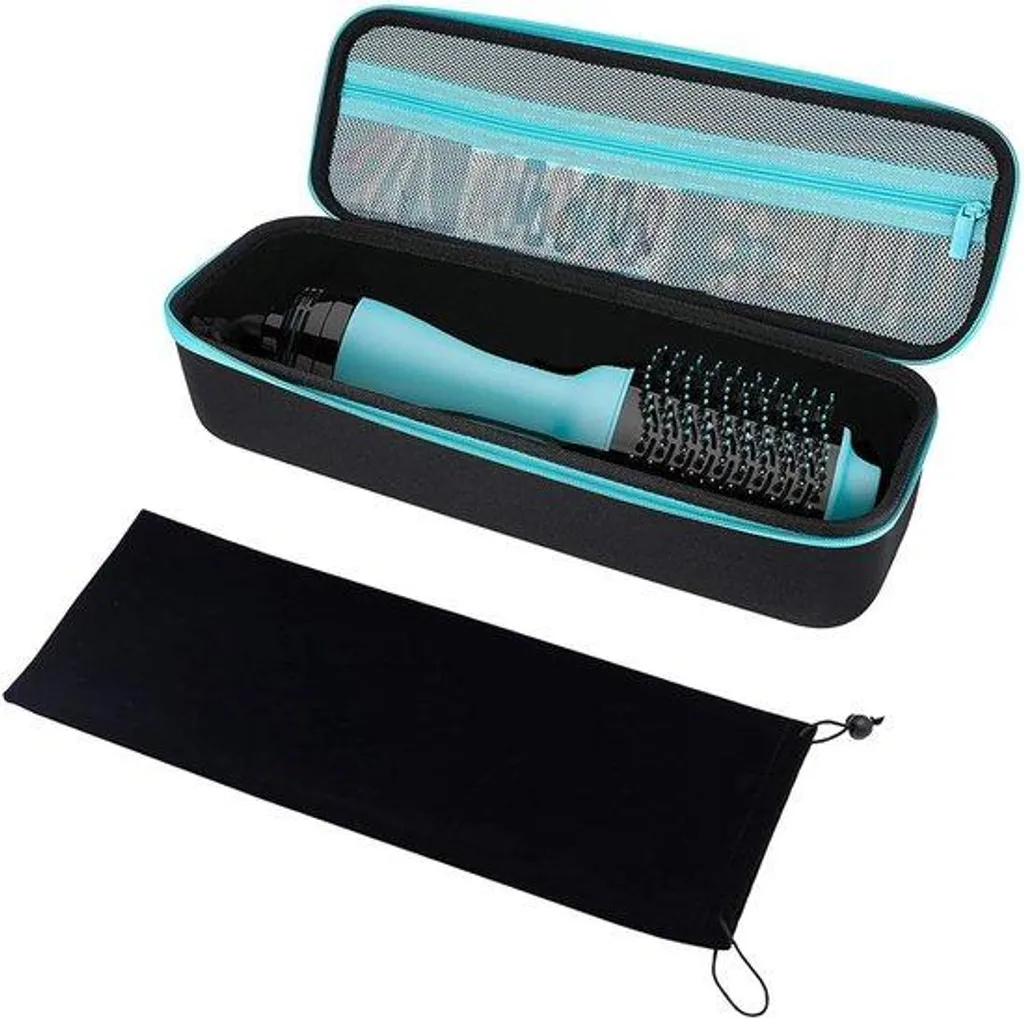 Trousse de coiffure antichoc avec compartiments pour brosses et kits
