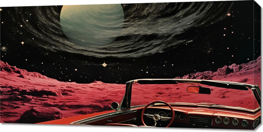 Bild 100x50cm Irgendwo weit weg von uns