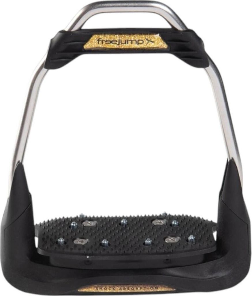 Freejump Steigbügel AirS 0-0 Stirrups Gold