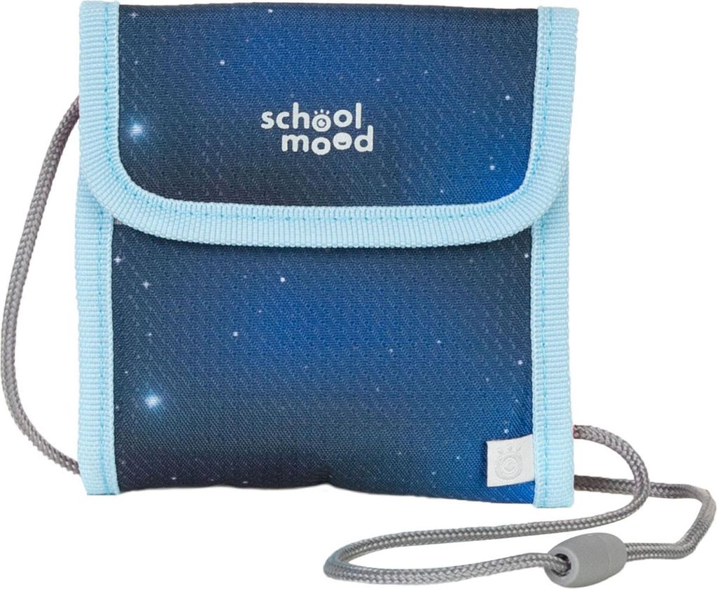 School-Mood Brustbeutel Geldbörse Neck Pouch Moritz dunkelblau