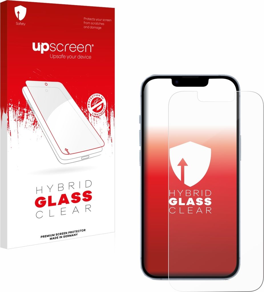 upscreen Schutzglas für Apple iPhone 14 Schutzfolie Panzer Folie Glas Display Schutz klar