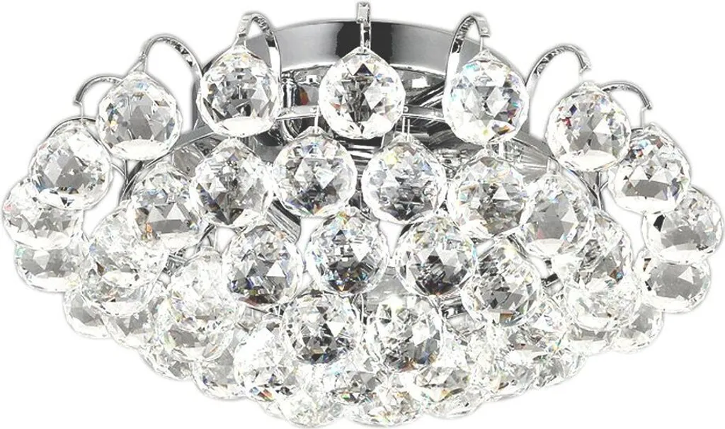 Éclairage de Cuisine Toolight APP783-3C Suspension Triple Transparente