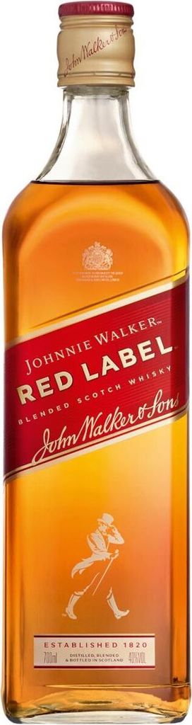 Johnnie Walker Red Label, 0,7 l, Míchaná, Skotsko, 40% Obrázek produktu 