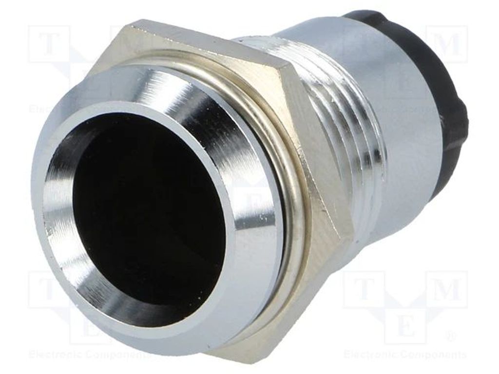 Fassung für LEDs; 10mm; Chrom; Metall; konkav SMB1 149 Fassungen