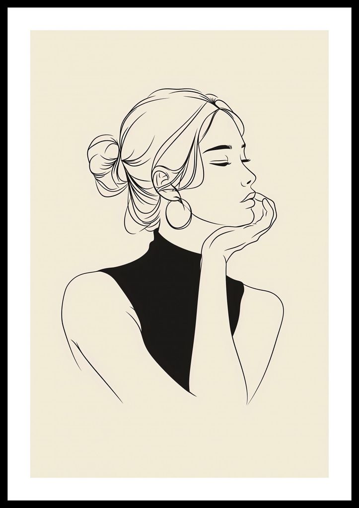 Plakat 40x60cm Nachdenken Überlegungen