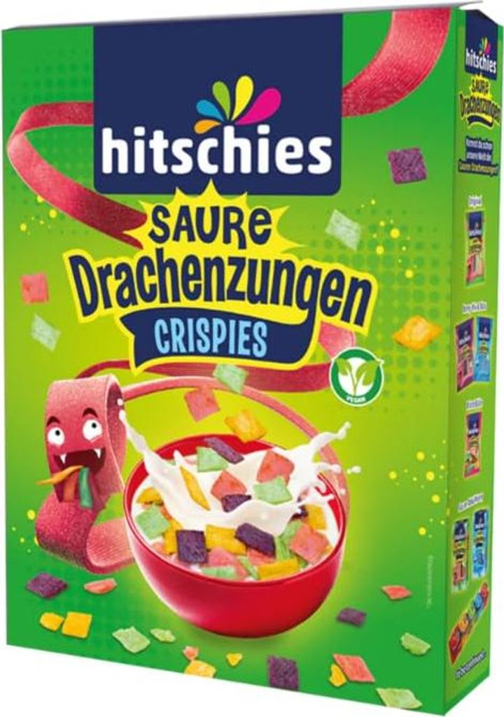 Saure Drachenzungen Crispies – 270 g | Vegane Produktbild 
