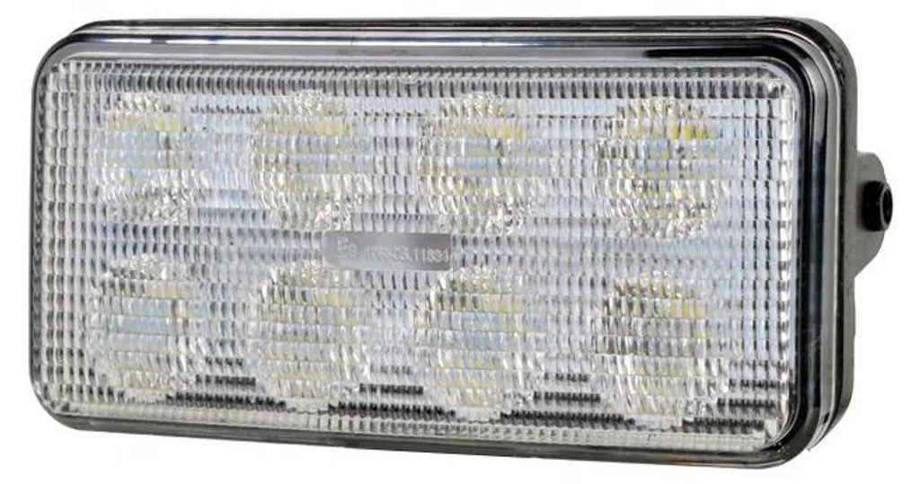 Phare de travail LED 3400 lm 40W PRO 15x6 cm pour tracteur et pelleteuse