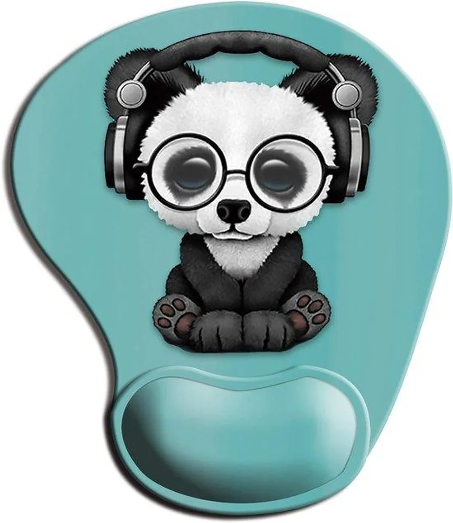 Clavier de bureau ergonomique Panda avec coussinets de confort intégrés