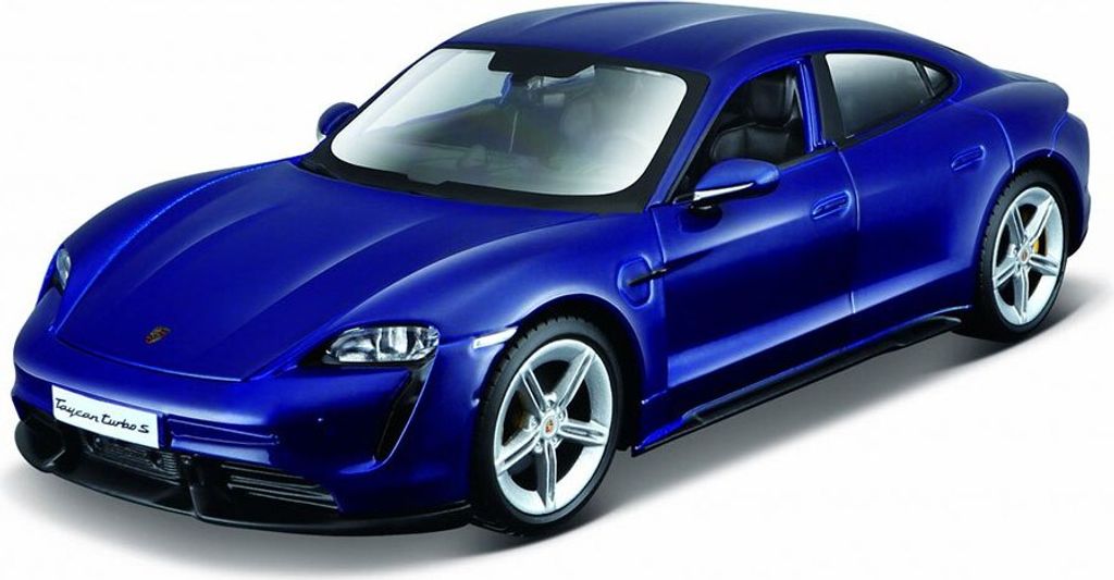 Bburago 1:24 Model Porsche Taycan Turbo S 18-21098 Auto Produktbild 