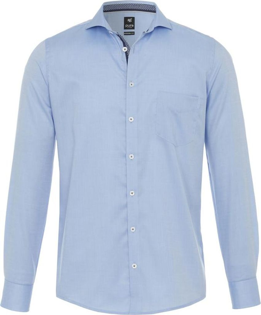 Hatico Langarm Business Hemd für Herren