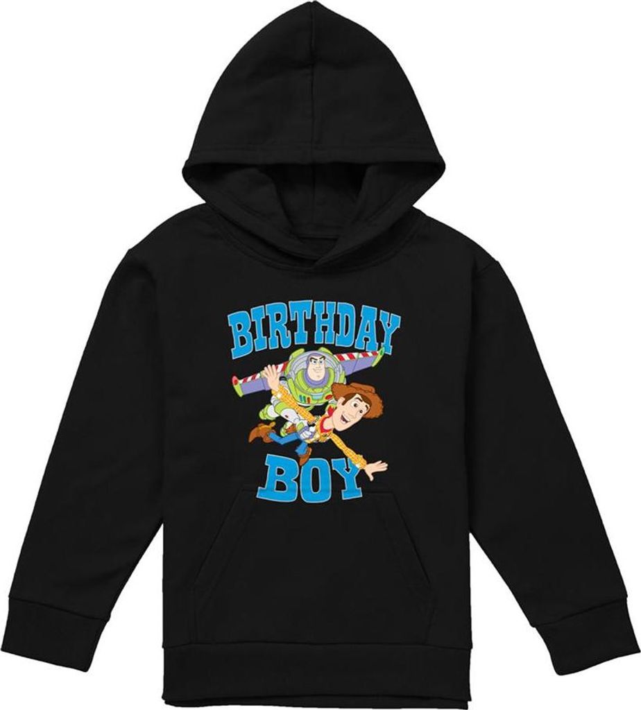 Toy Story - "Birthday Boy" Kapuzenpullover für Kinder TV22855 (128) (Schwarz)