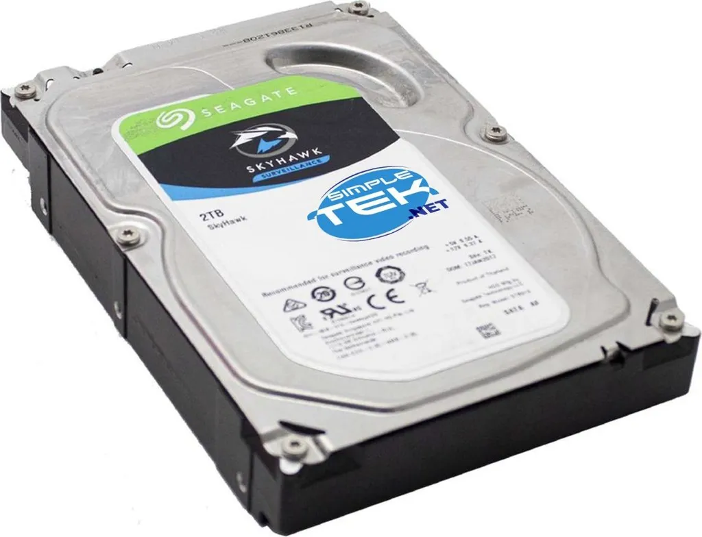 Hard Disk Seagate SkyHawk 2TB Surveillance | Sicurezza Smart per la Casa - 6