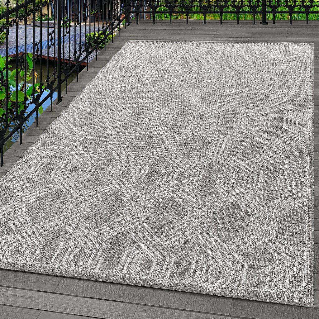 Carpetsale24 Tapis d’Extérieur et Intérieur Imperméable Image du produit 