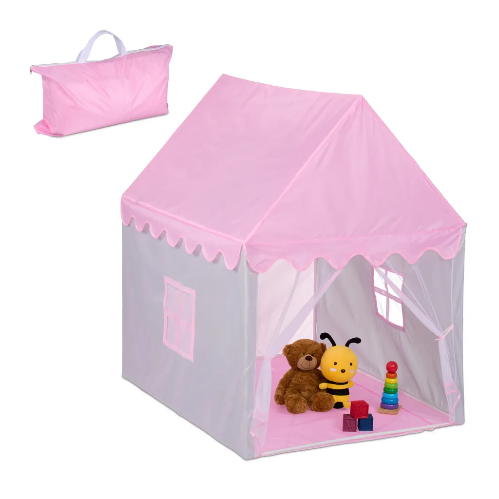 Tente de jeu maison pour intérieur et jardin cabane magique pour enfants