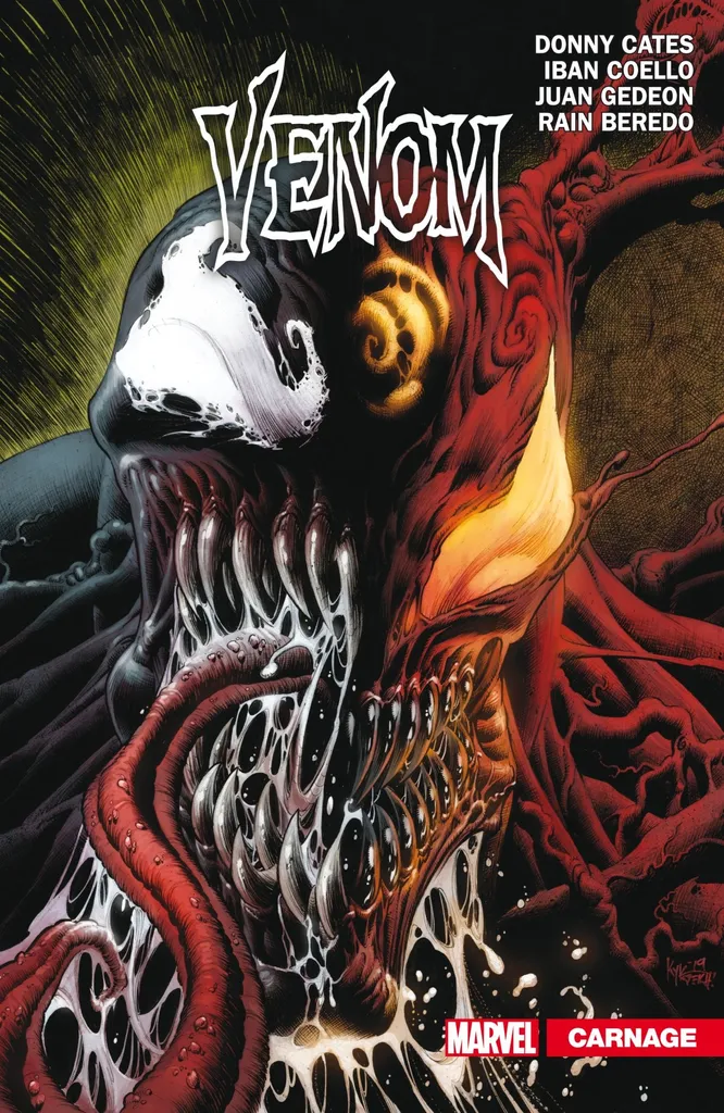 CREW Venom 4: Carnage Détails Organiques et Finition Rouge Sang 22cm
