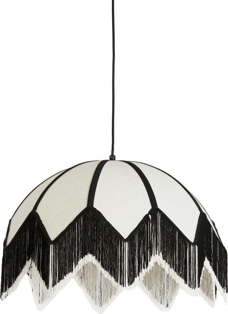 Light & Living - Hängeleuchte Sulina - Schwarz - Ø55cm Hängelampe - Esstischlampe - Wohnzimmerlampe - Schlafzimmerlampe - Wohnzimmer