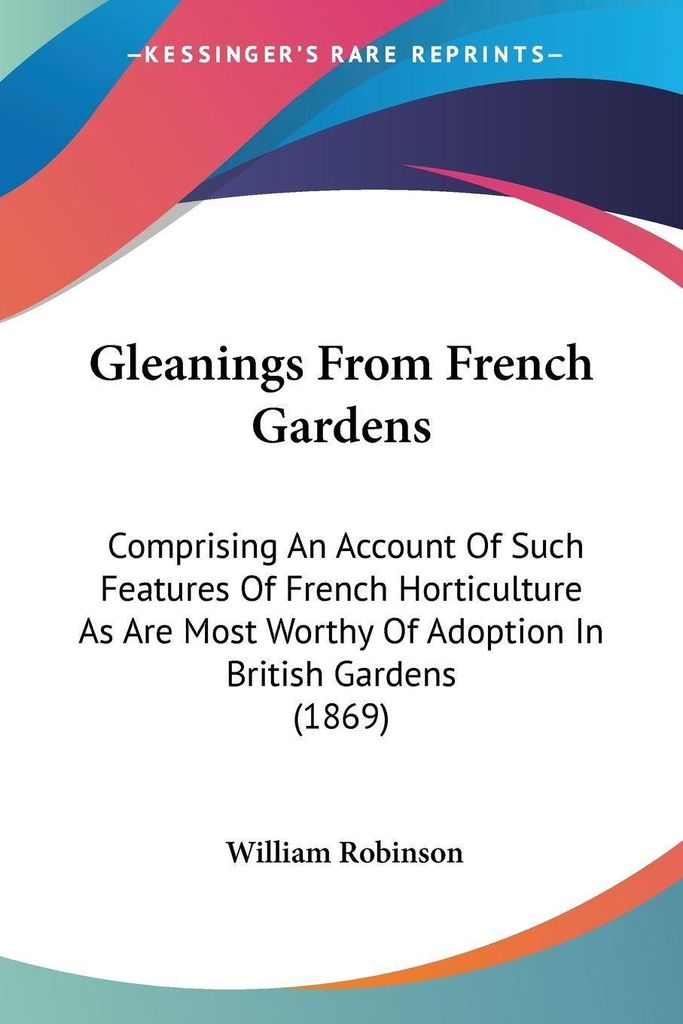 Gleanings From French Gardens