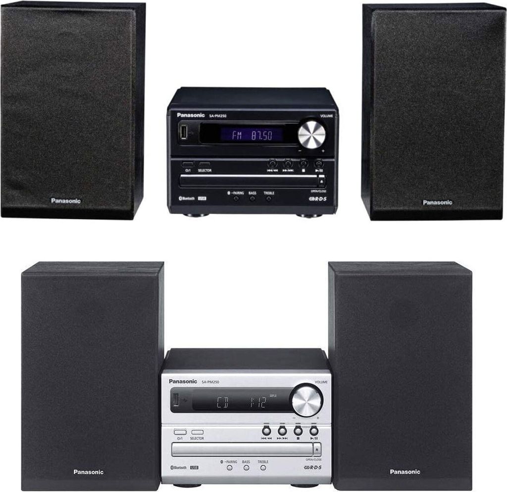 Panasonic Sc Pm250eg S Micro Hifi System Silber Panasonic SC-PM250EG-S silber Stereoanlagen | Kaufland.de