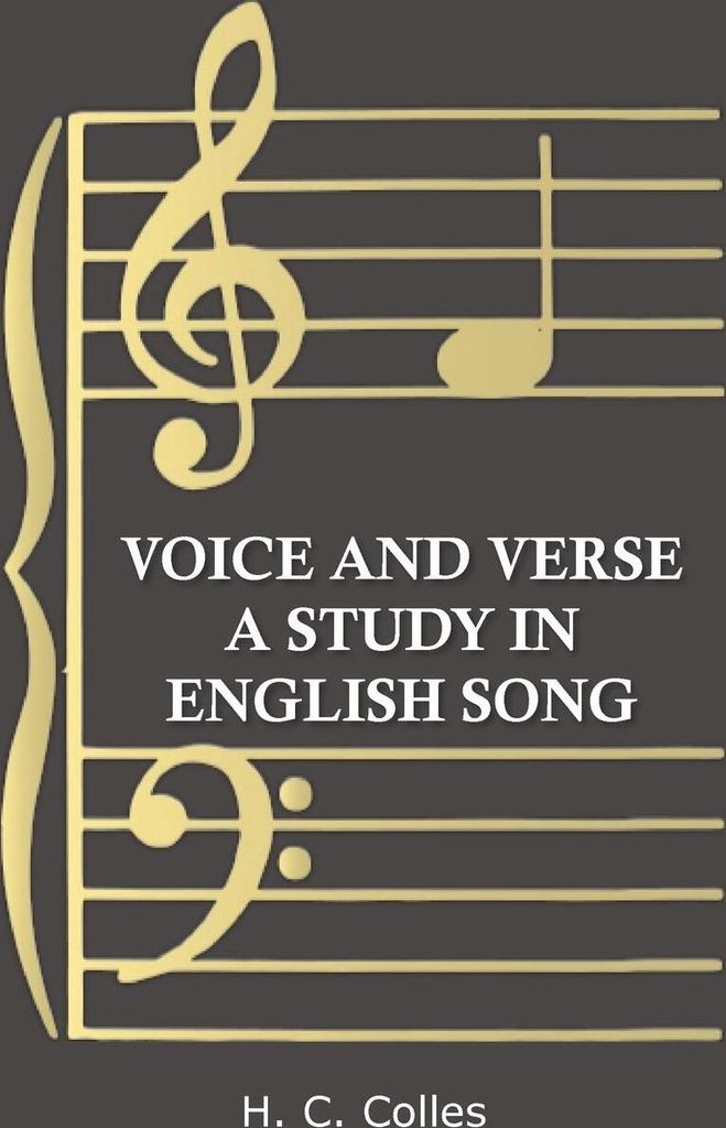 Voice and Verse - A Study in English Song