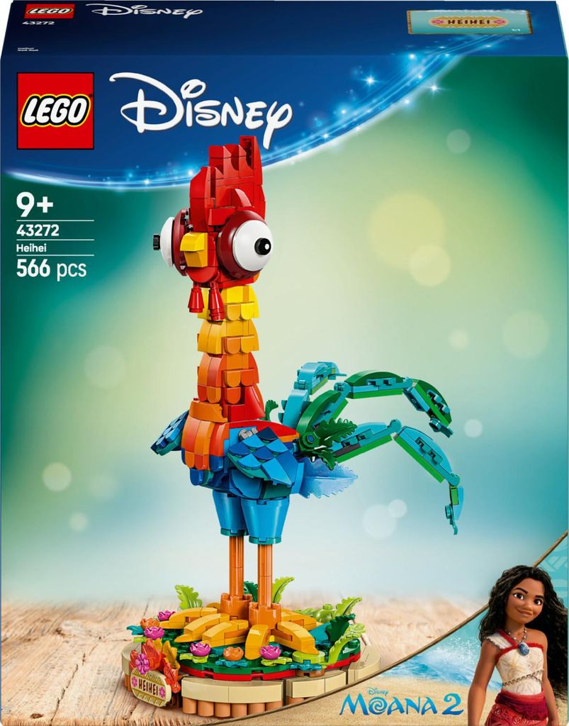 LEGO ǀ Disney Vaiana 2: Heihei giocattolo - figura animale Immagine del prodotto 