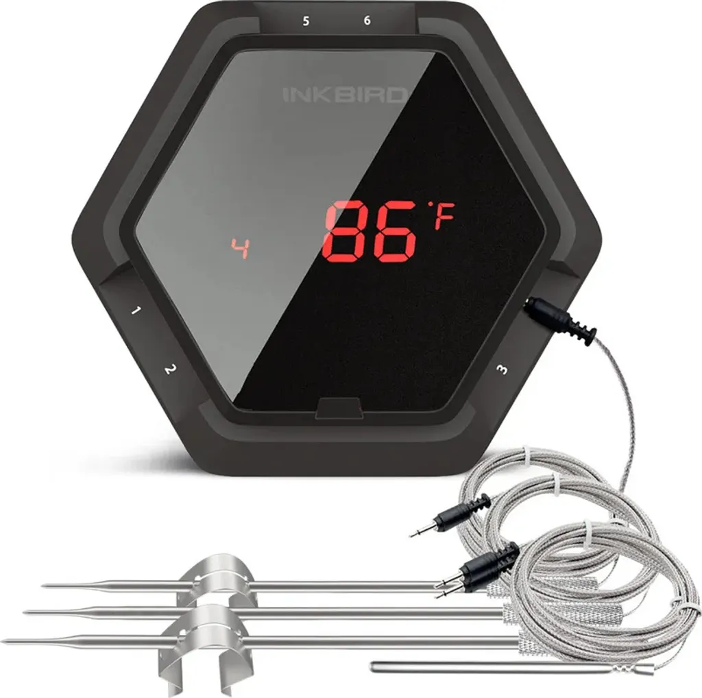 Termometro Digitale Barbecue Bluetooth 6XS 4 Sensori Alta Precisione