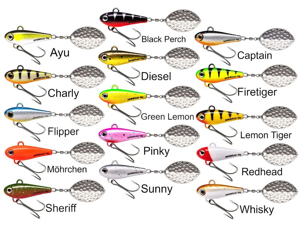 Spinmad Spinnerbait (18g) 3,5cm Farbe: 906 Produktbild 