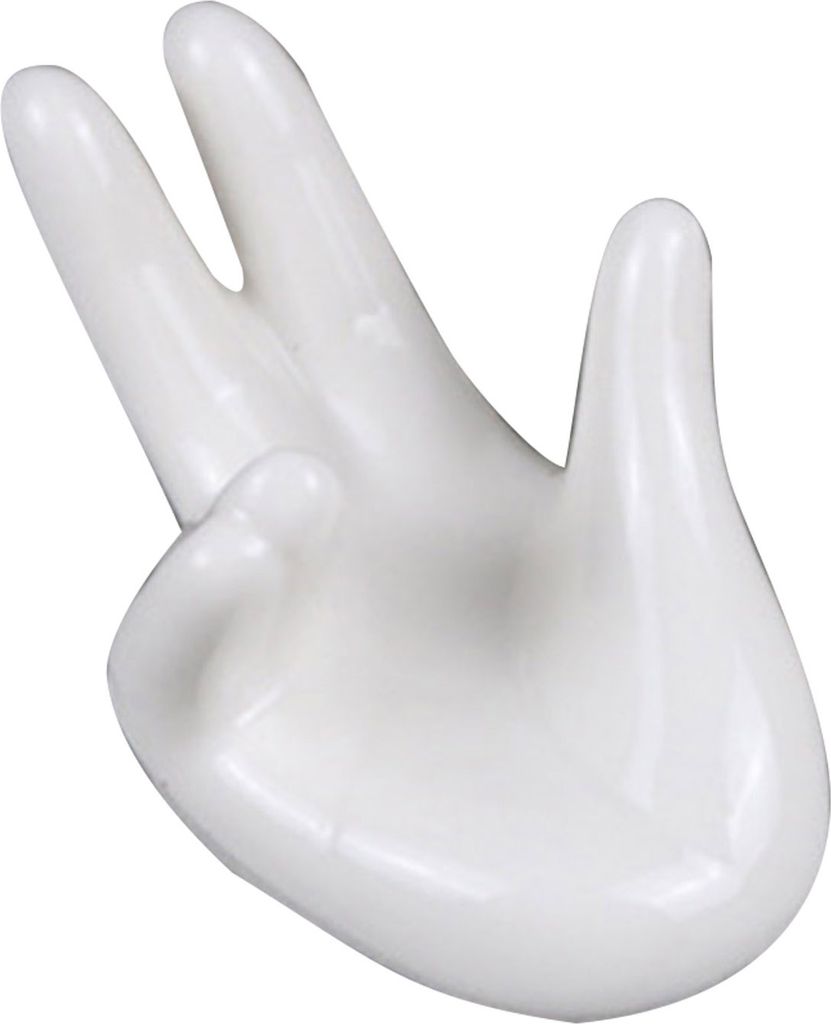 Handförmiger Eierhalter, stabile Keramikkonstruktion, pflegeleicht, Ständer für gekochte Eier, Behälter, Schreibtischdekoration