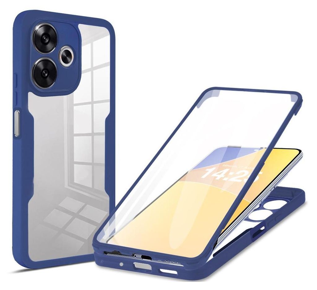 360 Grad Handyhülle für Xiaomi Redmi 13 Full Cover Rundum Produktbild 