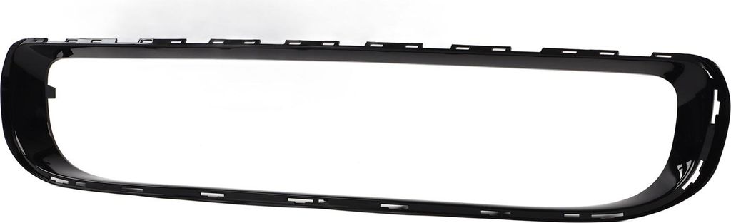 Unterer Stoßstangengrill-Ziergrill 51117250787. Stilvolle, glänzende schwarze Frontleiste, passend für Cooper R56 LCI
