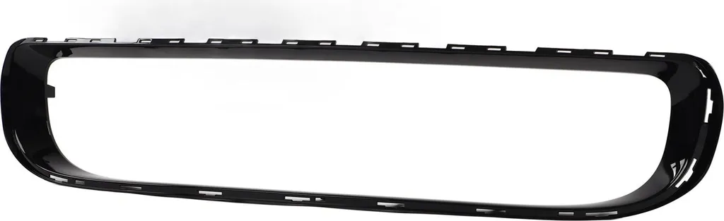 Grille Centrale de Pare-chocs pour Remplacement Cooper R56 LCI Noir