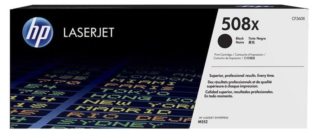 HEWLETT PACKARD - Toner HP 508 X černý 12500 stran - CF360X Obrázek produktu 