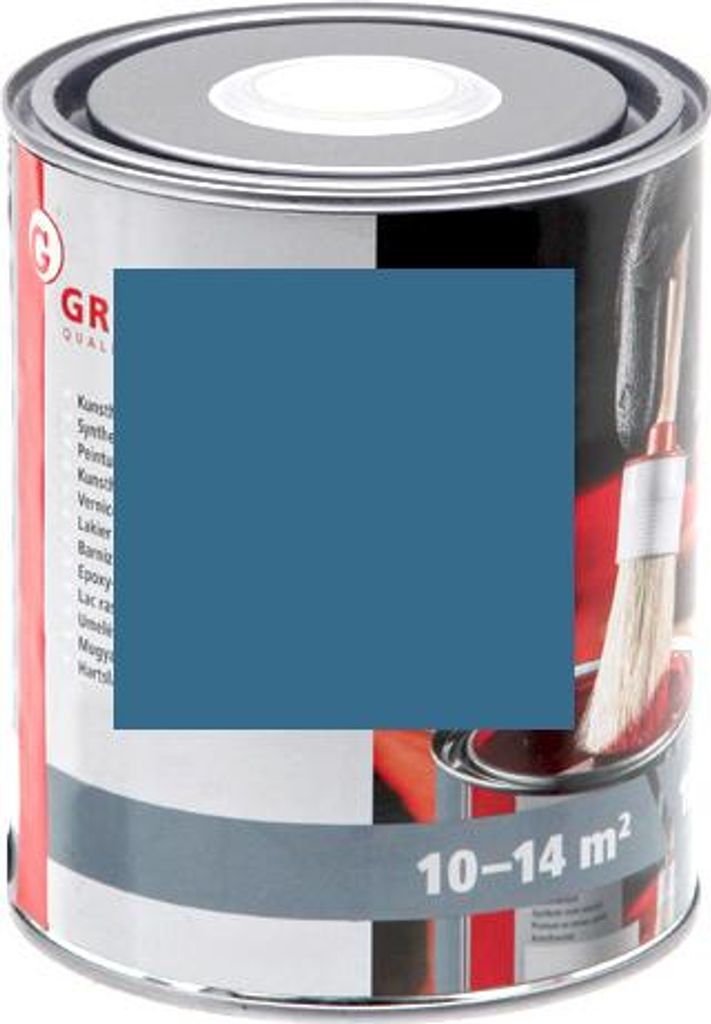 Lack Brillantblaulack RAL 5007 WILCKENS GRANIT 1 l Dose Produktbild 