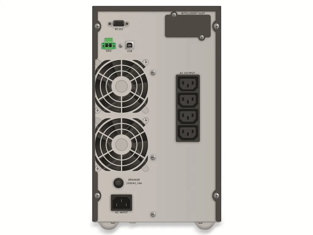 Onduleur Online VFI 2000 TG avec technologie Double Conversion et Écran LCD